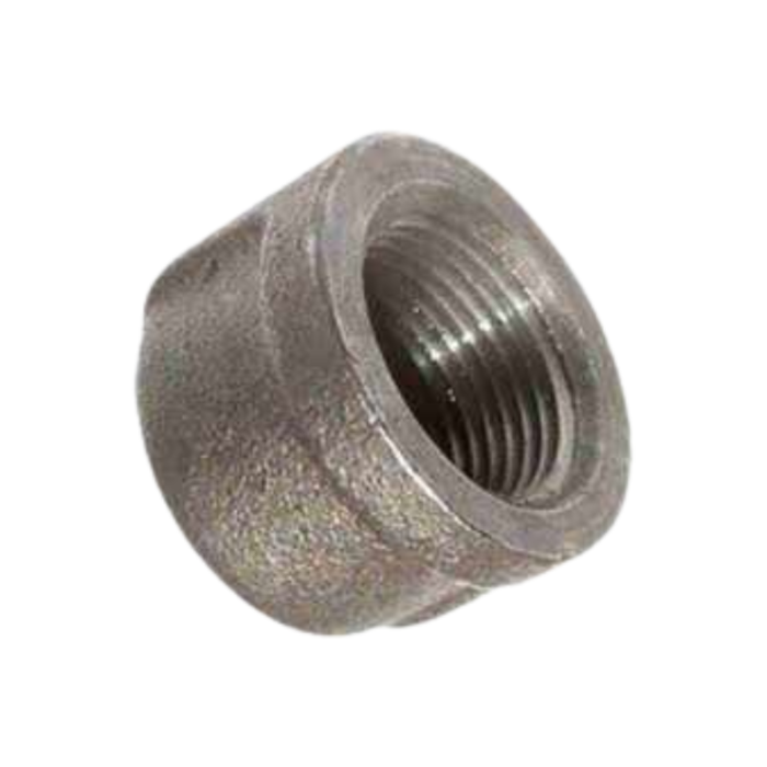 HAR2278 1" ROUND CAP BLACK IRON