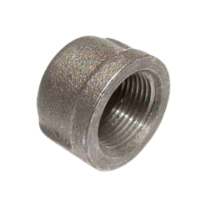 HAR2278 1" ROUND CAP BLACK IRON