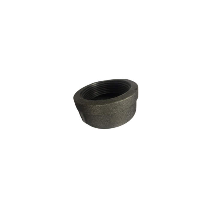 HAR2281 1-1/4" ROUND CAP BLACK IRON