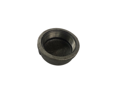HAR2282 1-1/2"ROUND CAP BLACK IRON