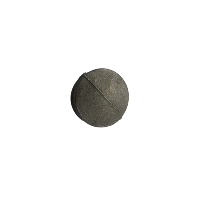 HAR2288 3" ROUND CAP BLACK IRON