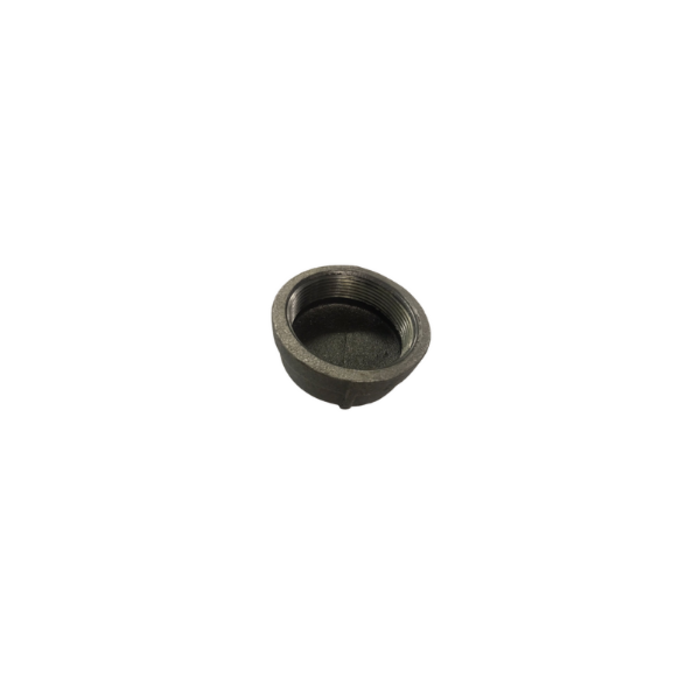 HAR2288 3" ROUND CAP BLACK IRON