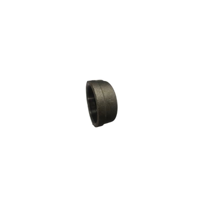 HAR2290 4"ROUND CAP BLACK IRON