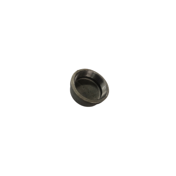 HAR2290 4"ROUND CAP BLACK IRON
