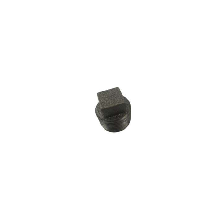 HAR2296 PLAIN PLUG-3/8" BLACK IRON