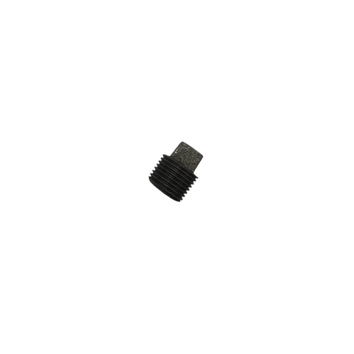 HAR2297 PLAIN PLUG-1/2" BLACK IRON