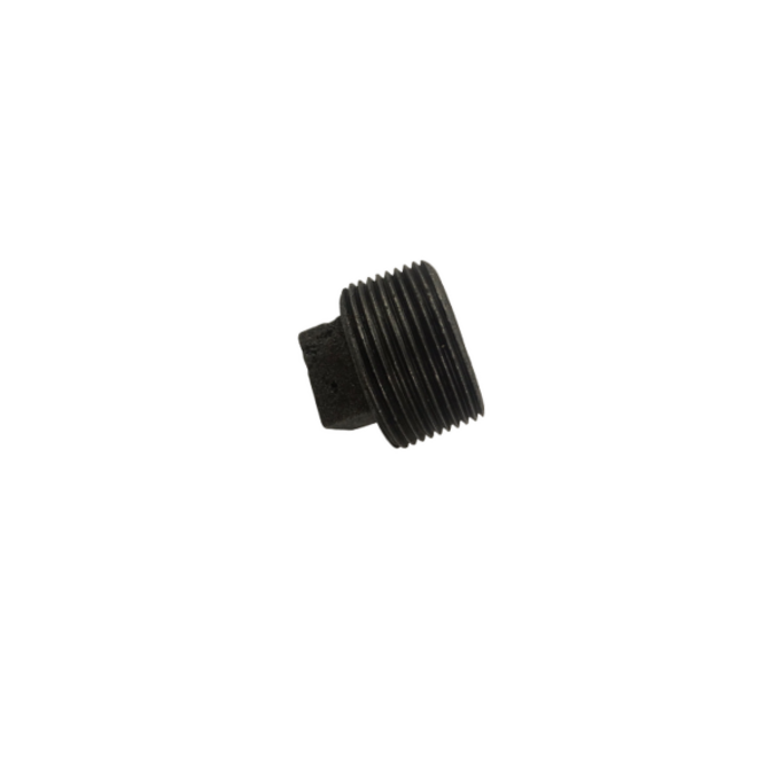 HAR2298 PLAIN PLUG-3/4" BLACK IRON