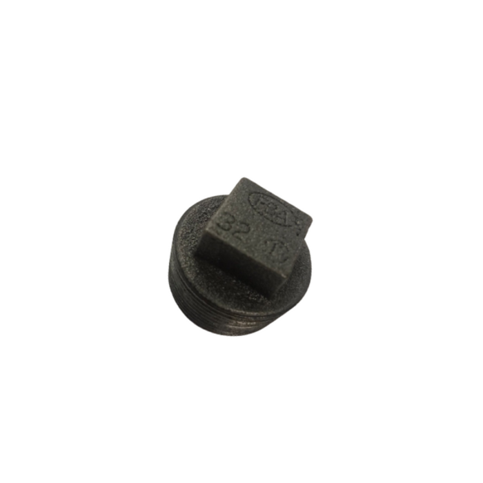 HAR2299 PLAIN PLUG-1" BLACK IRON