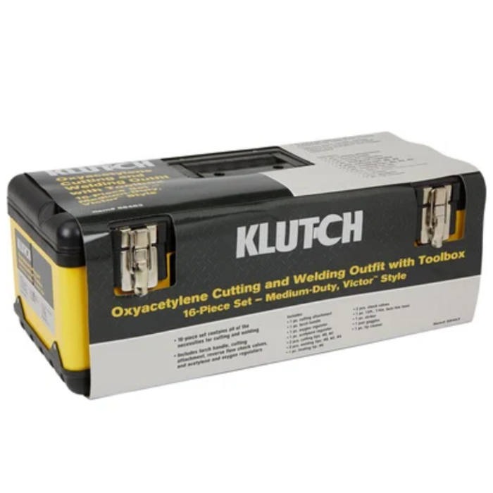 KLUTCH IND5523 KLUTCH MEDIUM DUTY CUTTING AND WELDING OUTFIT 58463