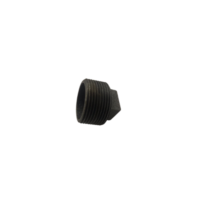 HAR2301 PLAIN PLUG-1 1/4" BLACK IRON