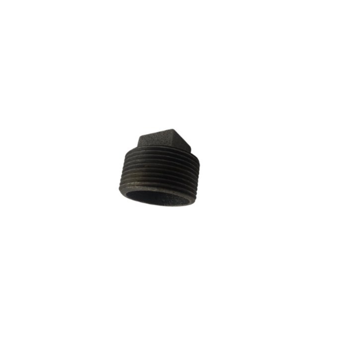 HAR2301 PLAIN PLUG-1 1/4" BLACK IRON