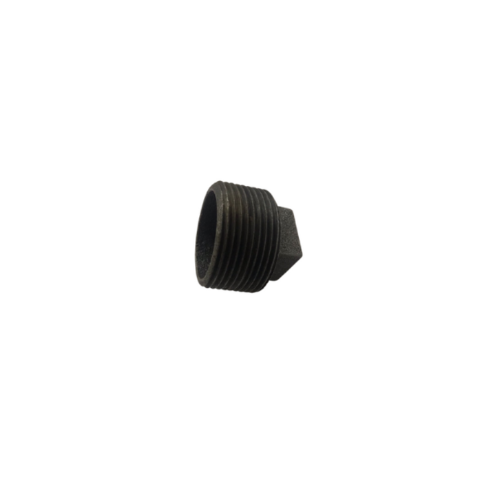 HAR2301 PLAIN PLUG-1 1/4" BLACK IRON