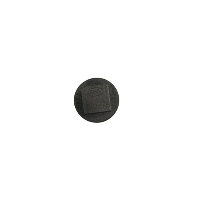 HAR2305 PLAIN PLUG-2" BLACK IRON