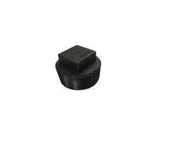 HAR2307 PLAIN PLUG-2 1/2" BLACK IRON
