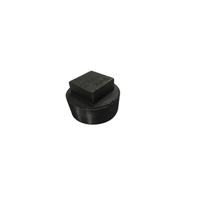 HAR2307 PLAIN PLUG-2 1/2" BLACK IRON