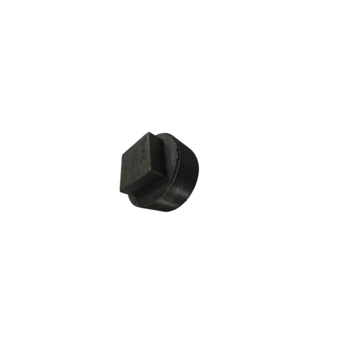 HAR2307 PLAIN PLUG-2 1/2" BLACK IRON