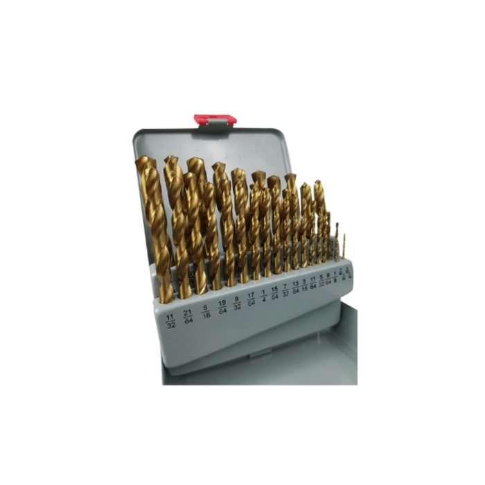 HAR2405 29 PC TITANIUM COATED DRILL BITS DB-29T/32081