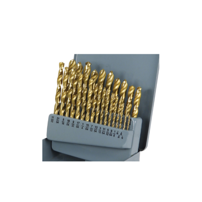 HAR2405 29 PC TITANIUM COATED DRILL BITS DB-29T/32081
