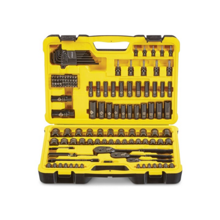 STANLEY HAR9262 150PC BLACK CHROME SOCKET SET - STMT75071-LA