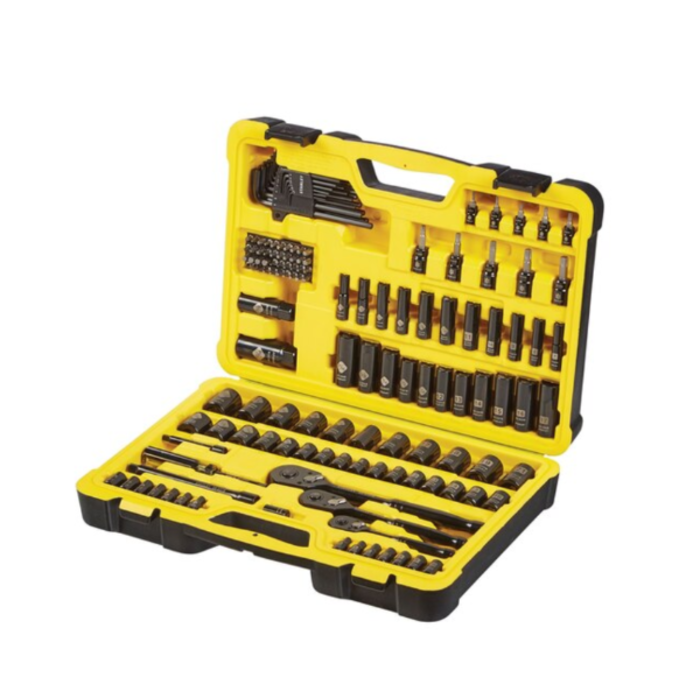 STANLEY HAR9262 150PC BLACK CHROME SOCKET SET - STMT75071-LA