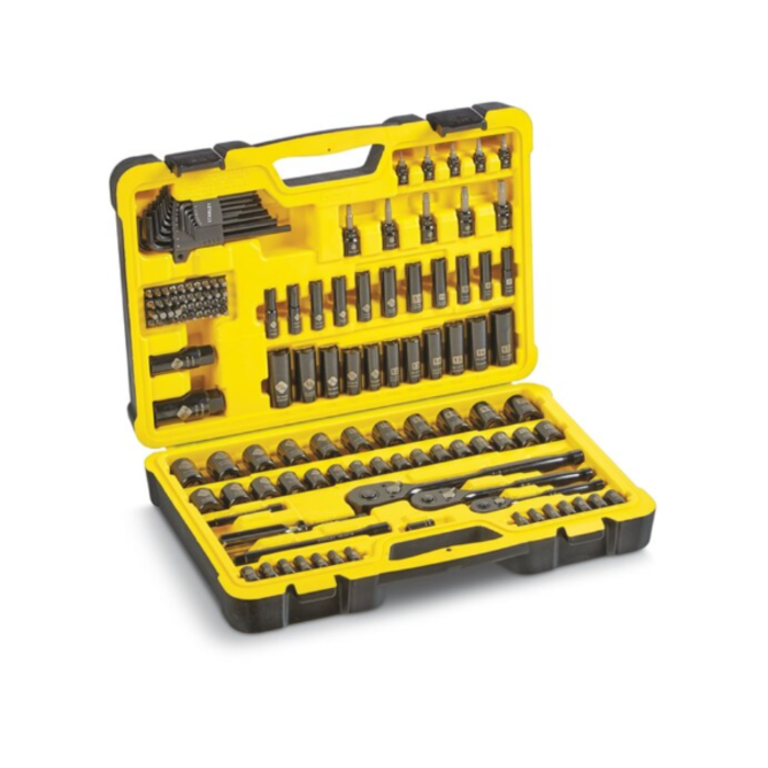 STANLEY HAR9262 150PC BLACK CHROME SOCKET SET - STMT75071-LA