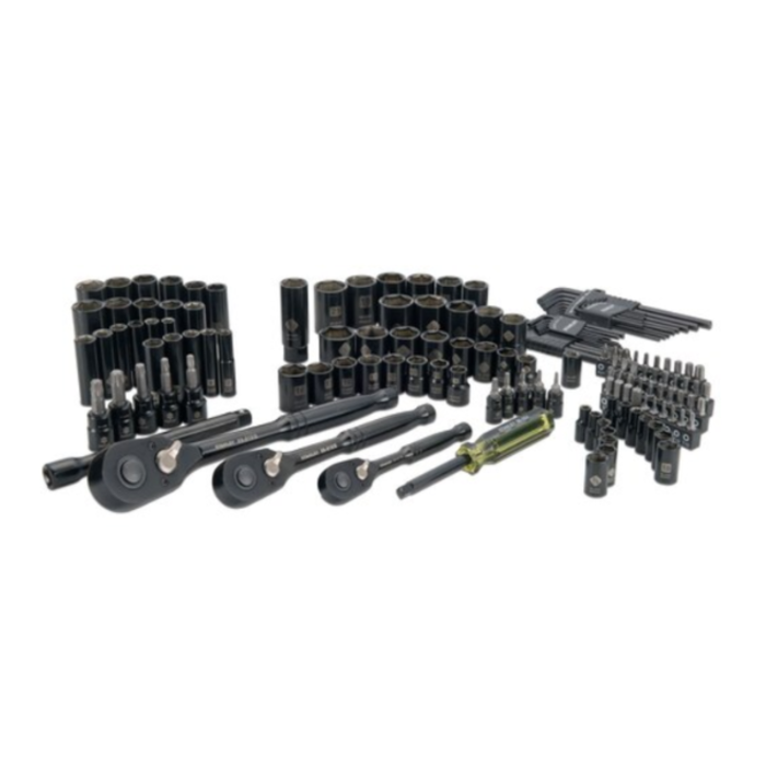 STANLEY HAR9262 150PC BLACK CHROME SOCKET SET - STMT75071-LA