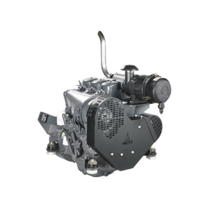 DEUTZ IND5528 F3L912 DEUTZ DIESEL ENGINE 38HP 3 CYCLINDER