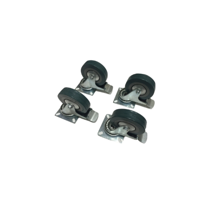 BETA STAR HAR2557 CASTER/RUBBER- RIGID 5"