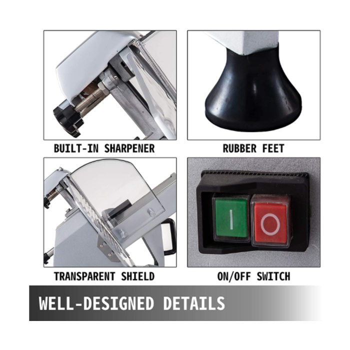 IRON CAPTAIN IND5531 MEAT SLICER JK-300L-110V 60HZ