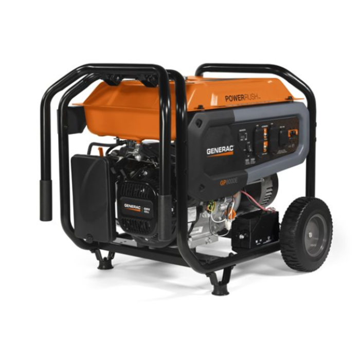 GENERAC IND5536 GENERATOR/GENERAC 110/220V GP8000E 7686