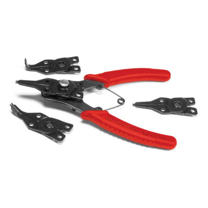 PERFORMANCE TOOL HAR9257 PERFORMANCE TOOL W1159 5-PIECE SNAP RING PLIER SET STRAIGHT