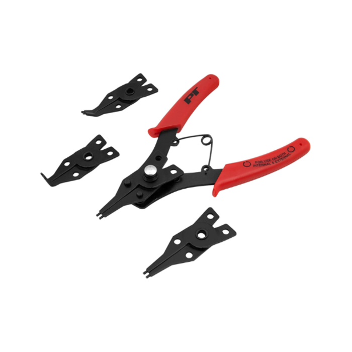 PERFORMANCE TOOL HAR9257 PERFORMANCE TOOL W1159 5-PIECE SNAP RING PLIER SET STRAIGHT