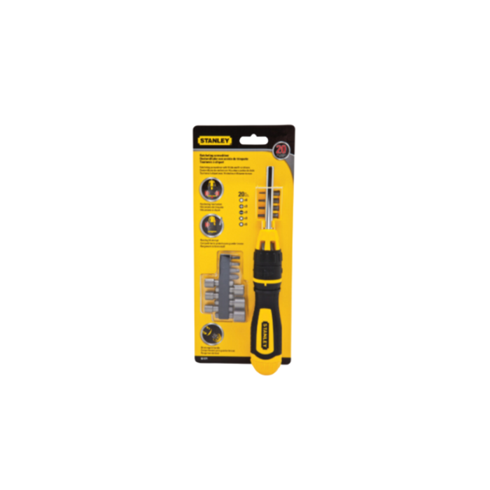 STANLEY HAR2907 MULTI BIT SET 20PC 62-574