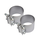 HAR9251 5" EXHAUST MUFFLER CLAMP SS304