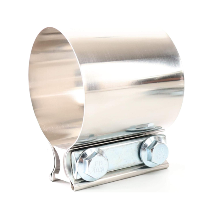 HAR9251 5" EXHAUST MUFFLER CLAMP SS304