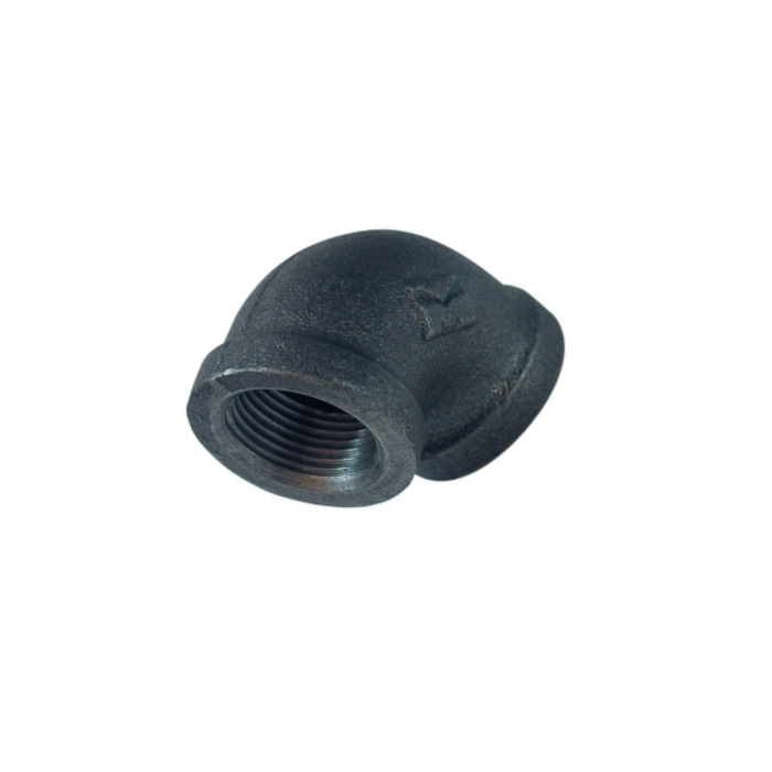 HAR3074 1-1/2 BLACK IRON FITTING ELBOW 90 DEGREE