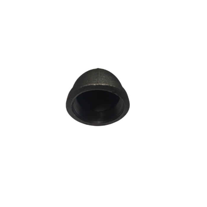 HAR3076 2" 90 DEGREE ELBOW BLACK IRON FITTING