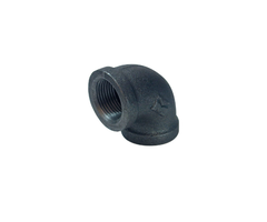 HAR3079 4" BLACK FITTING ELBOW 90 DEGREE