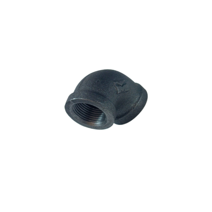 HAR3079 4" BLACK FITTING ELBOW 90 DEGREE