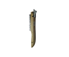 HAR3087 BRUSH/WIRE-4ROW BR-SWHS