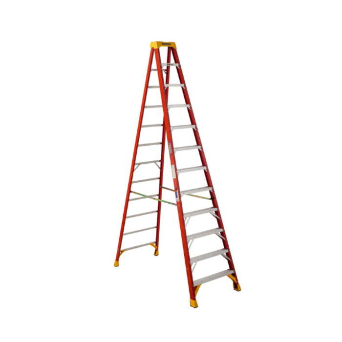 WERNER HAR9232 WERNER 12FT FIBERGLASS LADDER  MODEL#NXT1A12-D/S