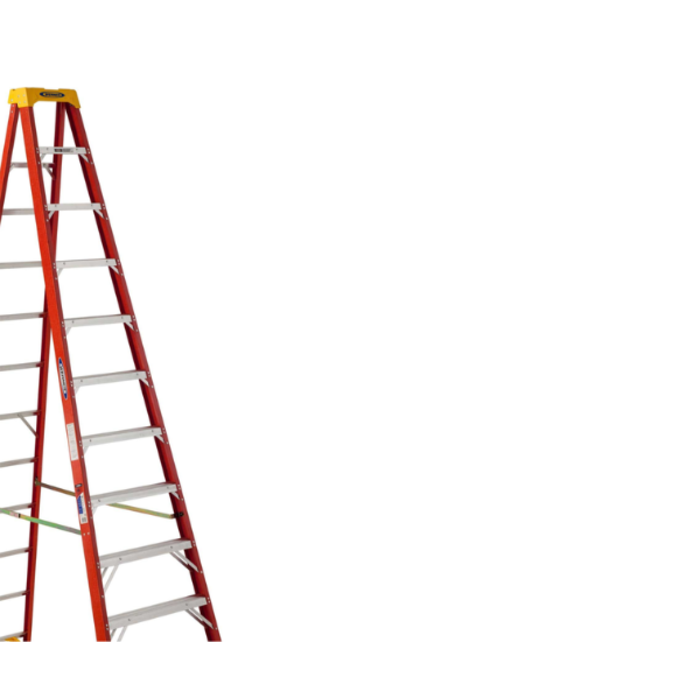 WERNER HAR9232 WERNER 12' FIBERGLASS LADDER 769179 MODEL#NXT1A12