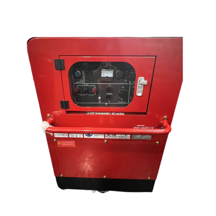 BETA STAR IND5569 DIESEL GENERATOR 10KW WITH ATS AND WHEELS- SEMI SILENT BETA STAR