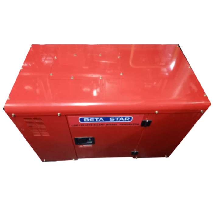 BETA STAR IND5569 DIESEL GENERATOR 10KW WITH ATS AND WHEELS- SEMI SILENT BETA STAR