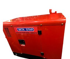 BETA STAR IND5569 DIESEL GENERATOR 10KW WITH ATS AND WHEELS- SEMI SILENT  BETA STAR