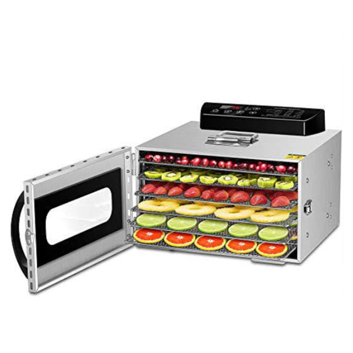 IRON CAPTAIN IND5577 FOOD DRYER ET450-6T, 6 LAYERS 220V 60HZ