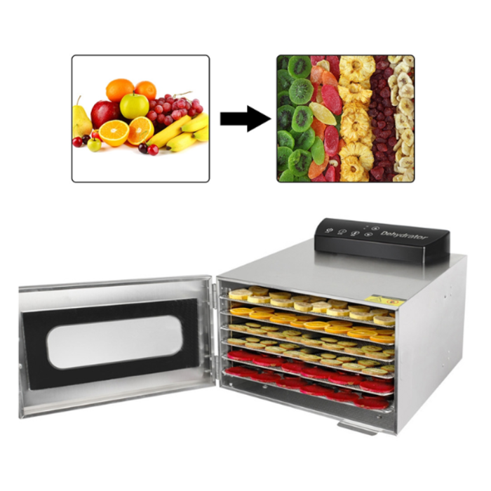 IRON CAPTAIN IND5577 FOOD DRYER ET450-6T, 6 LAYERS 220V 60HZ