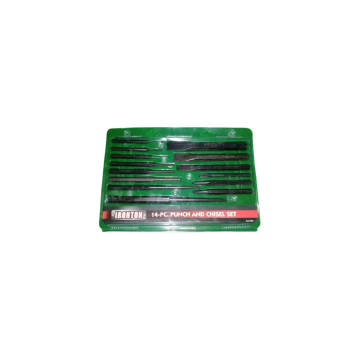 IRONTON HAR3243 CHISEL & PUNCH/IRONTON JUMBO SET 39950-4VGA 14PCS