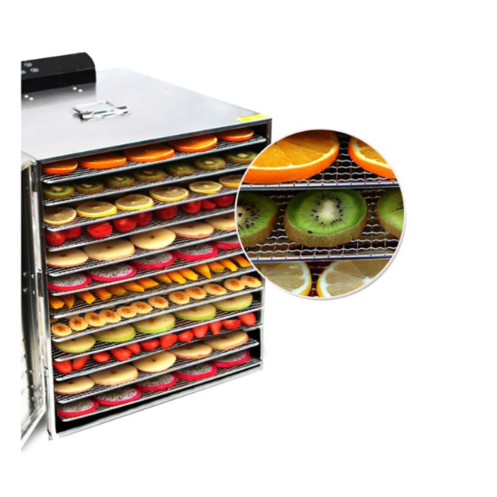 IRON CAPTAIN IND5578 FOOD DEHYDRATOR ET450-12T 12 LAYERS 220V 60HZ--D/S