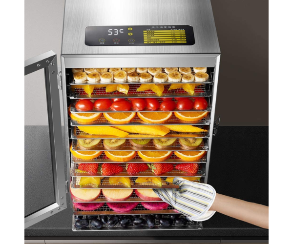 IRON CAPTAIN IND5578 FOOD DEHYDRATOR ET450-12T 12 LAYERS 220V 60HZ--D/S